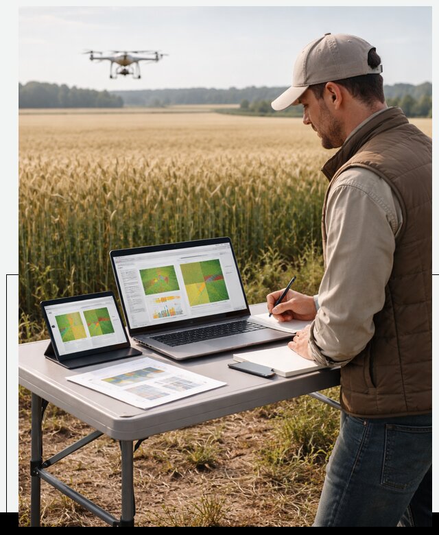 Система AI прогнозирования урожайности для точных агрономий в Чебаркуле