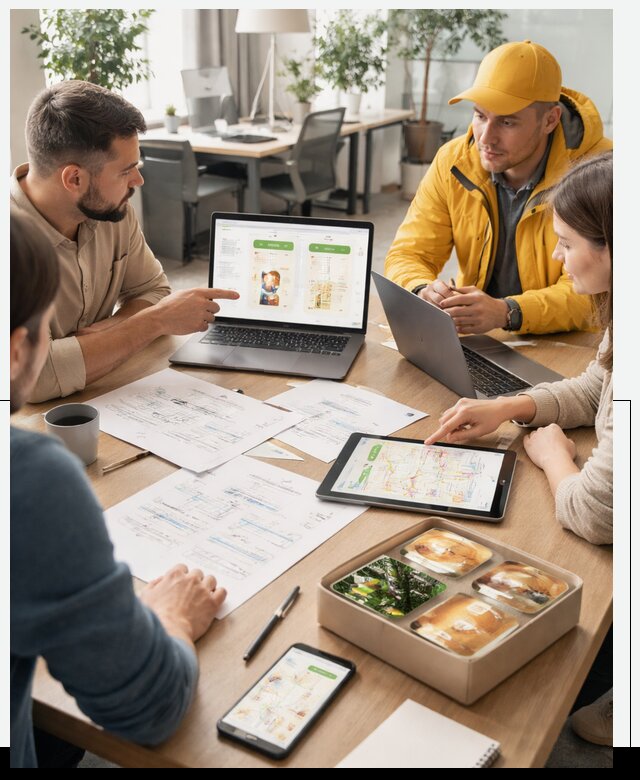 Разработка агрегатора доставки еды в Чебаркуле от 16106 р., АвикейЧбр